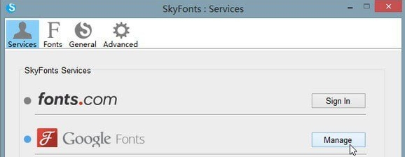 字体自动更新软件(SkyFonts)