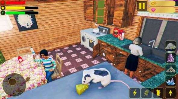 老鼠家庭模拟3D中文版最新版