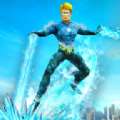 水上超级英雄游戏中文版（Aqua Snow Frost Superhero）v1.0