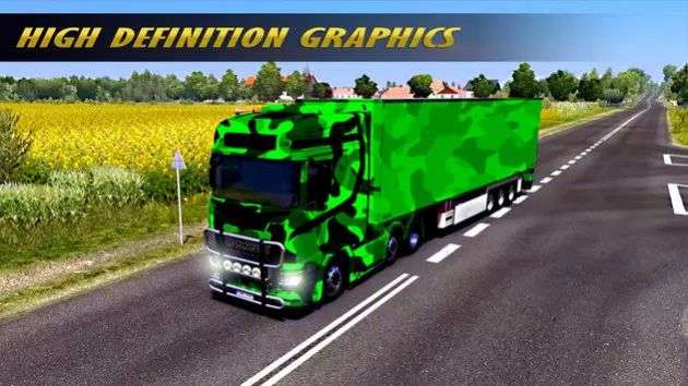 卡车模拟器军车3d游戏官方版