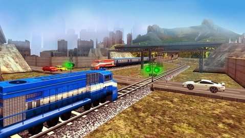 火车飙车模拟器游戏