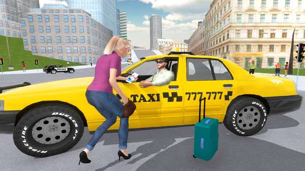城市出租车模拟