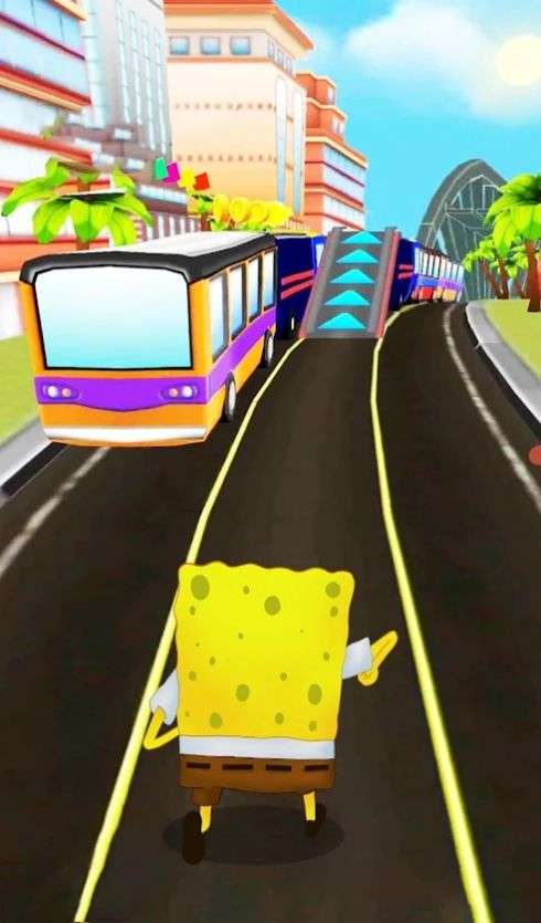 海绵地铁跑酷游戏中文版（Sponge Subway）