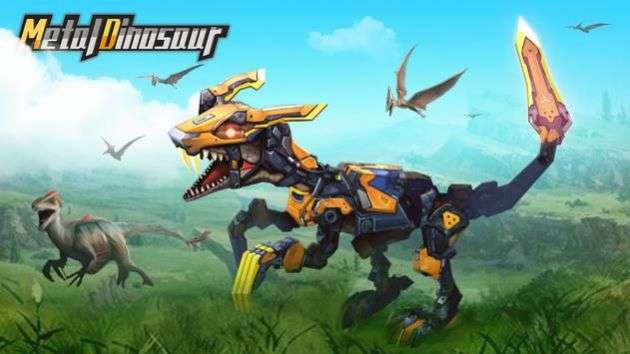 金属恐龙怪兽大战游戏中文手机版（Metal Dinosaur Monster War）