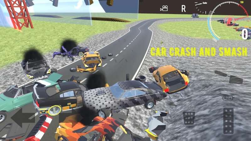 车祸和粉碎游戏安卓中文版（Car Crash And Smash）