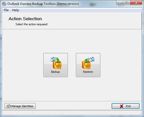 Outlook Express Backup Toolbox
