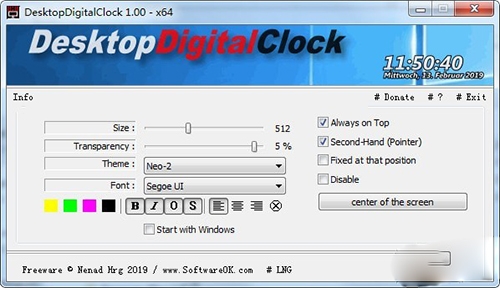 DesktopDigitalClock