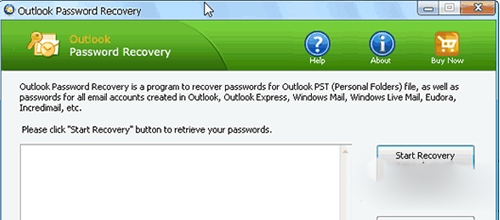 Outlook Password Recovery