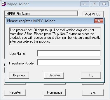 MPEG Joiner(MPEG合并)