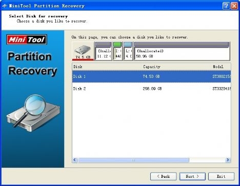 MiniTool Partition Recovery免费分区恢复软件