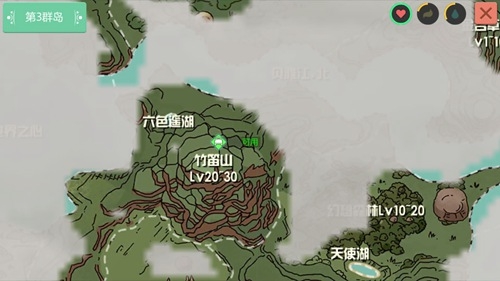 奶块水晶树林在地图上图片