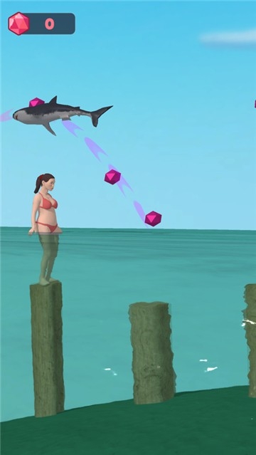 会跳水的鲨鱼3D