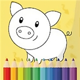 小猪画画涂色