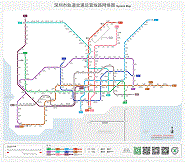 深圳地铁线路图2021