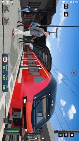 城市火车司机模拟器游戏