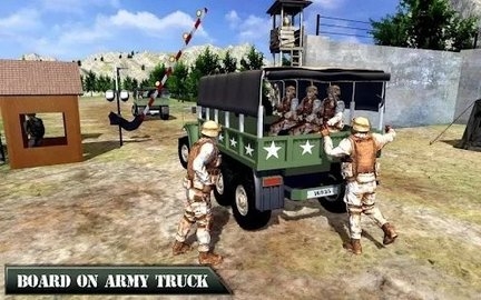 陆军越野卡车司机游戏