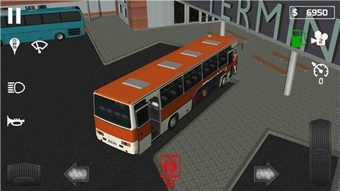 公交车虚拟驾驶游戏