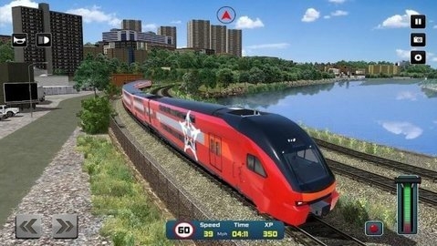 城市列车司机模拟器游戏