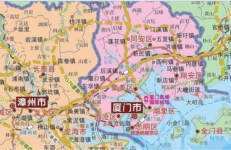 福建地图全图高清版大图2021