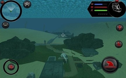 科幻机械鲨鱼游戏