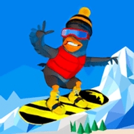 滑雪鸟游戏