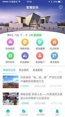 攀枝花医保缴费app