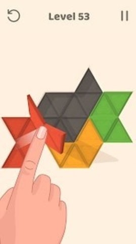 折叠三角形游戏