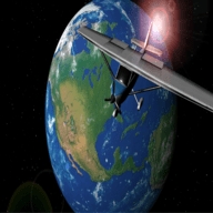 3D地球飞行模拟器游戏