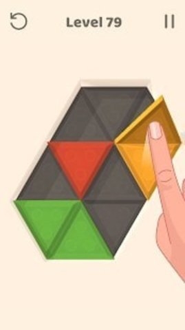 折叠三角形游戏