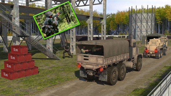 陆军卡车模拟器3d