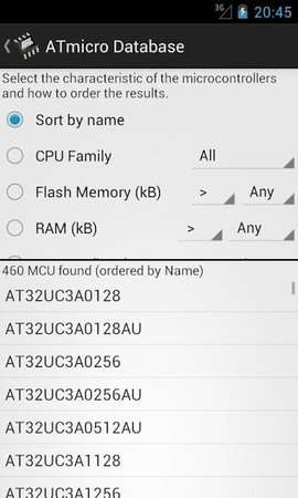 ATmicro Database