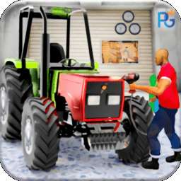 农用拖拉机修理游戏
