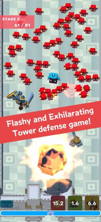 防御崩溃的塔防游戏ios苹果版