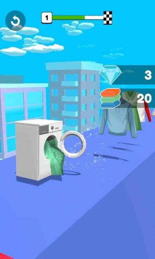 洗衣翻转游戏最新版（Laundry Flip）