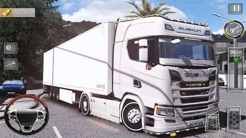 模拟欧洲卡车驾驶游戏