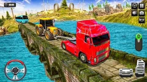 牵引货车驾驶模拟游戏