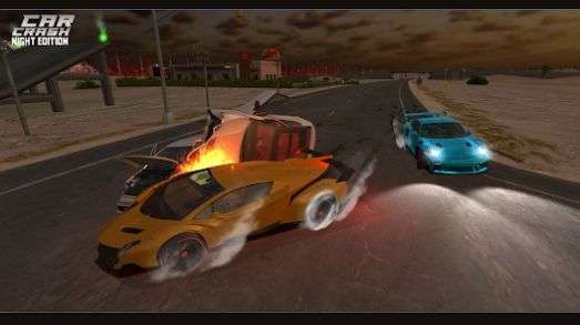 Night Car Crash Open City游戏中文版