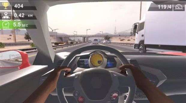 高速道路竞速驾驶游戏中文版（Racing Traffic Car Speed）