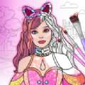女孩装扮和涂色书游戏安卓版下载v1.5