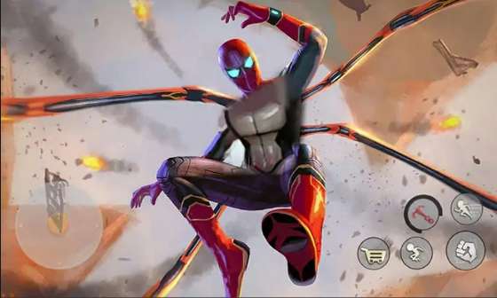 黑蜘蛛绳超级英雄游戏官方手机版