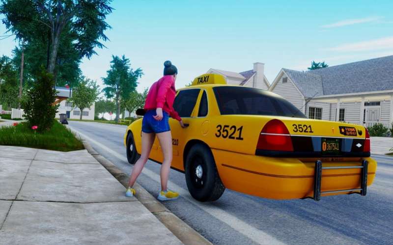 城市出租车载客模拟游戏手机版