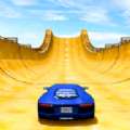 疯狂汽车特技超级坡道游戏官方中文版（Crazy Car Stunts Mega Ramp）v4.2