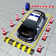 现代警车停车场3D游戏v0.1