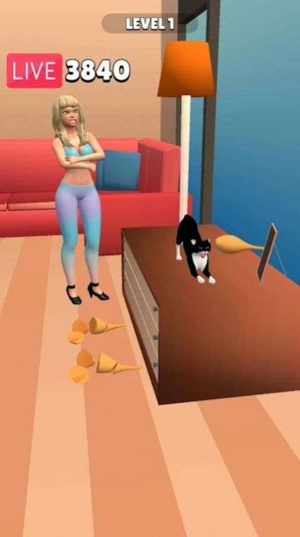 滑稽的猫游戏安卓版(Funny Cat 3D)