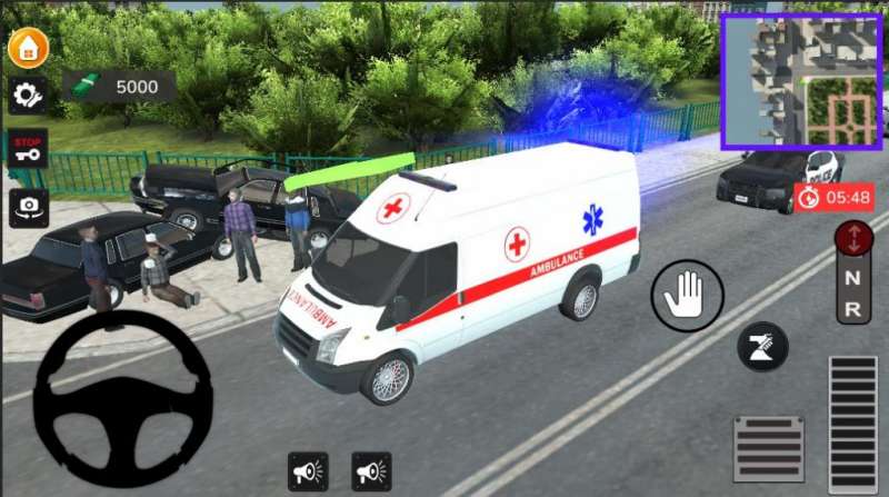 紧急救护车模拟游戏中文版