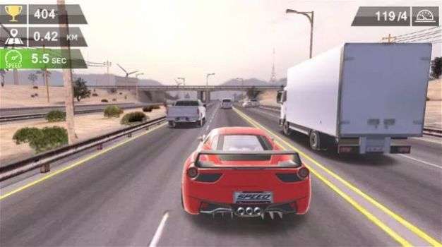高速道路竞速驾驶游戏中文版（Racing Traffic Car Speed）