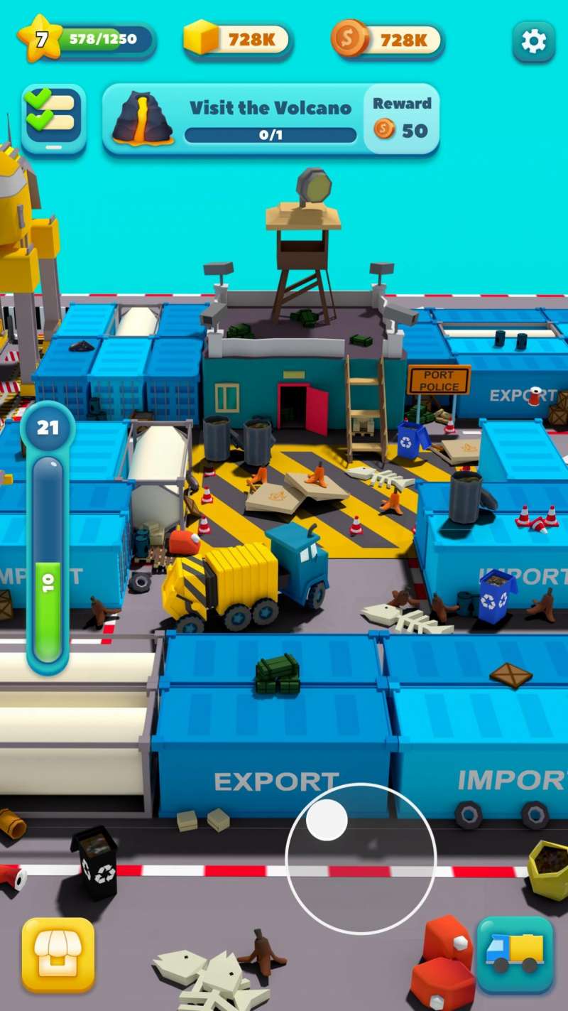 垃圾车放置模拟游戏安卓手机版