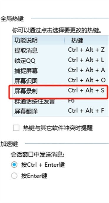 qq录屏快捷键ctrl+alt+?