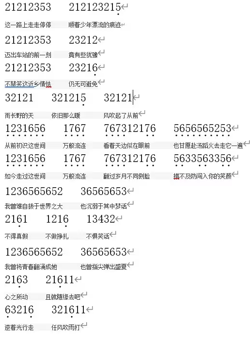 元梦之星钢琴琴谱分享大全