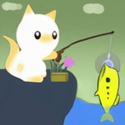 小猫钓鱼无限金币版v1.0